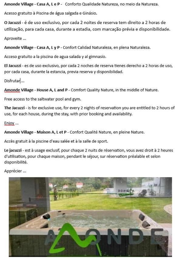 Viana Do Castelo - Amonde Village Casa P - Conforto Qualidade Natureza Екстериор снимка